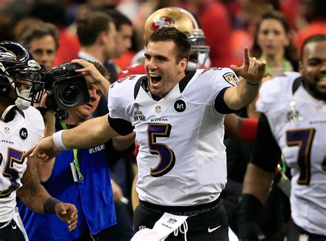 Capping a pretty perfect postseason, Joe Flacco completed 22 of 33 passes for 287 yards and three first-half touchdowns Sunday to earn Super Bowl MVP honors for leading the Baltimore Ravens to a ... 